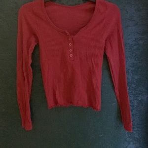 Red blouse